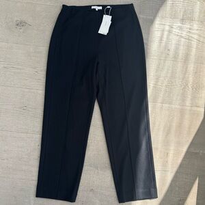 NWT Vince Wool Straight Leg Black Pants
